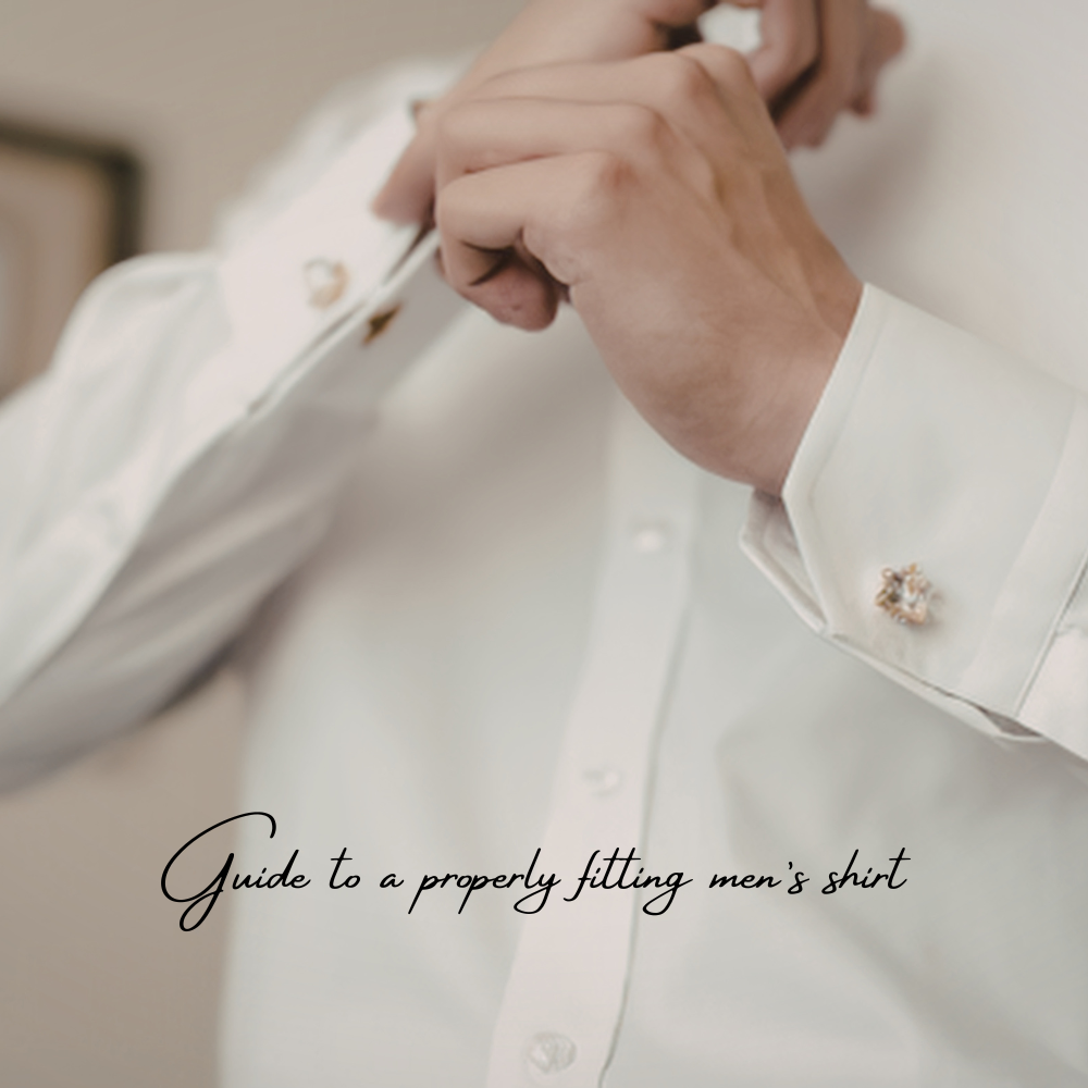 well-fitting mens shirts should look clean without feeling restrictive