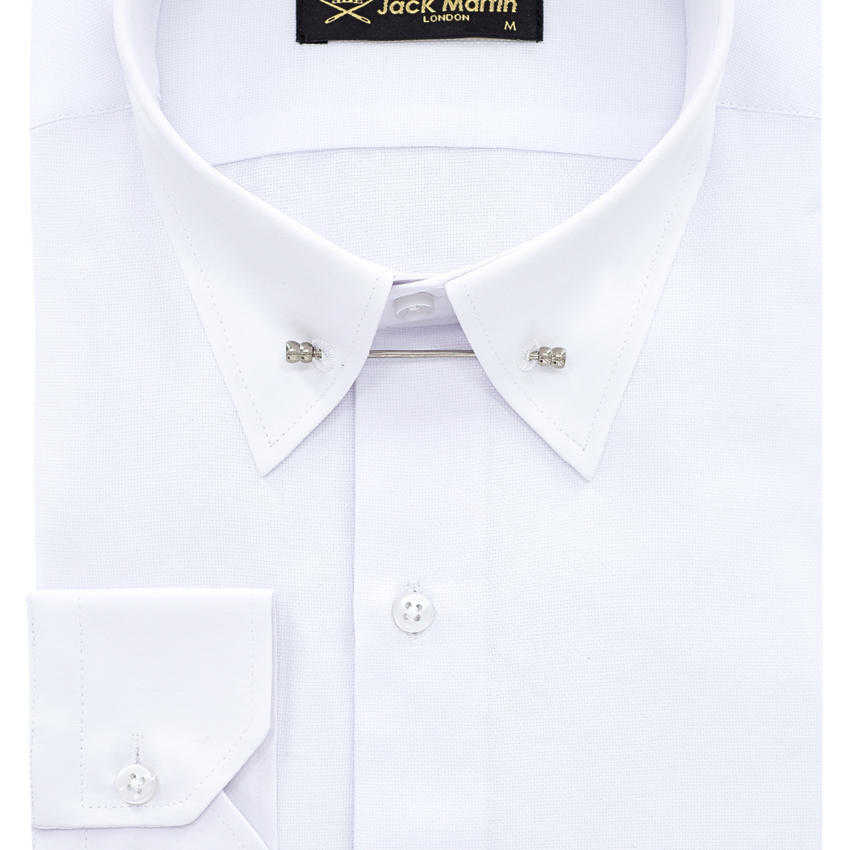 pin collar dress shirts for sale Giza Cotton Pin Collar Dress Shirt - Panache Bespoke