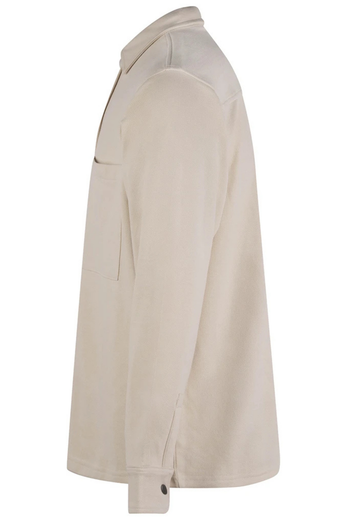Ecru Piqué Overshirt - Jack Martin