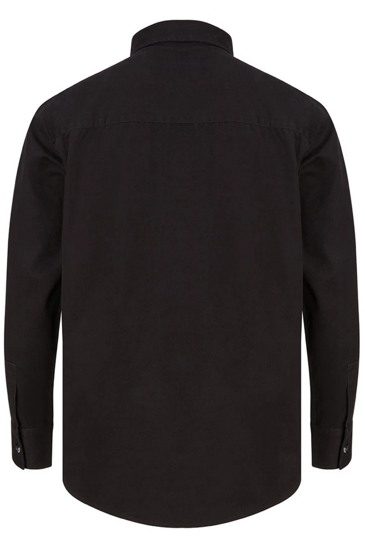 Black Twill Overshirt - Jack Martin