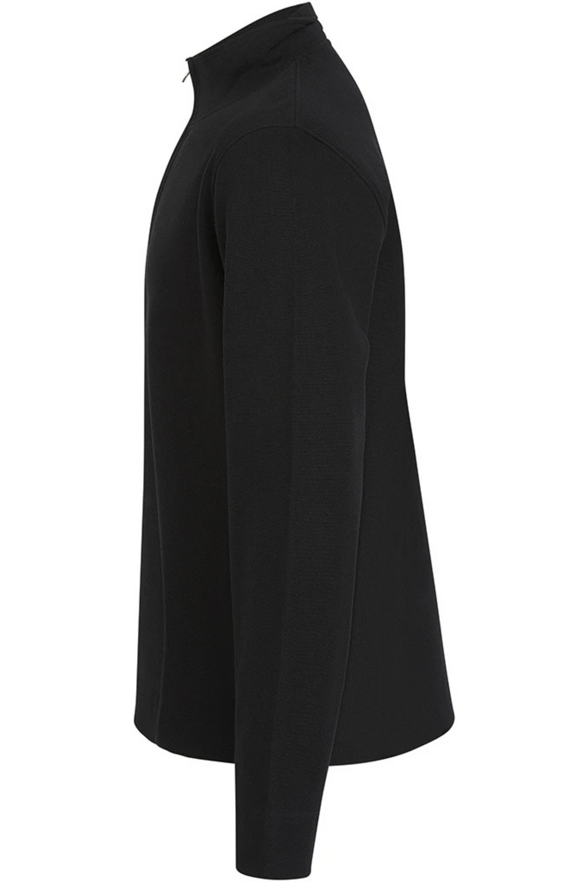 Black Piqué Quarter-Zip - Jack Martin
