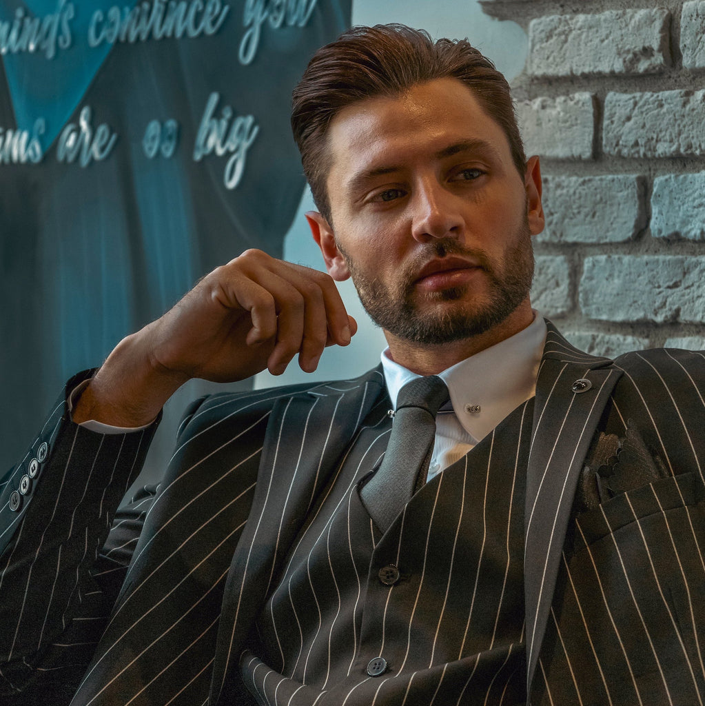 How to Wear a Pinstripe Suit?
