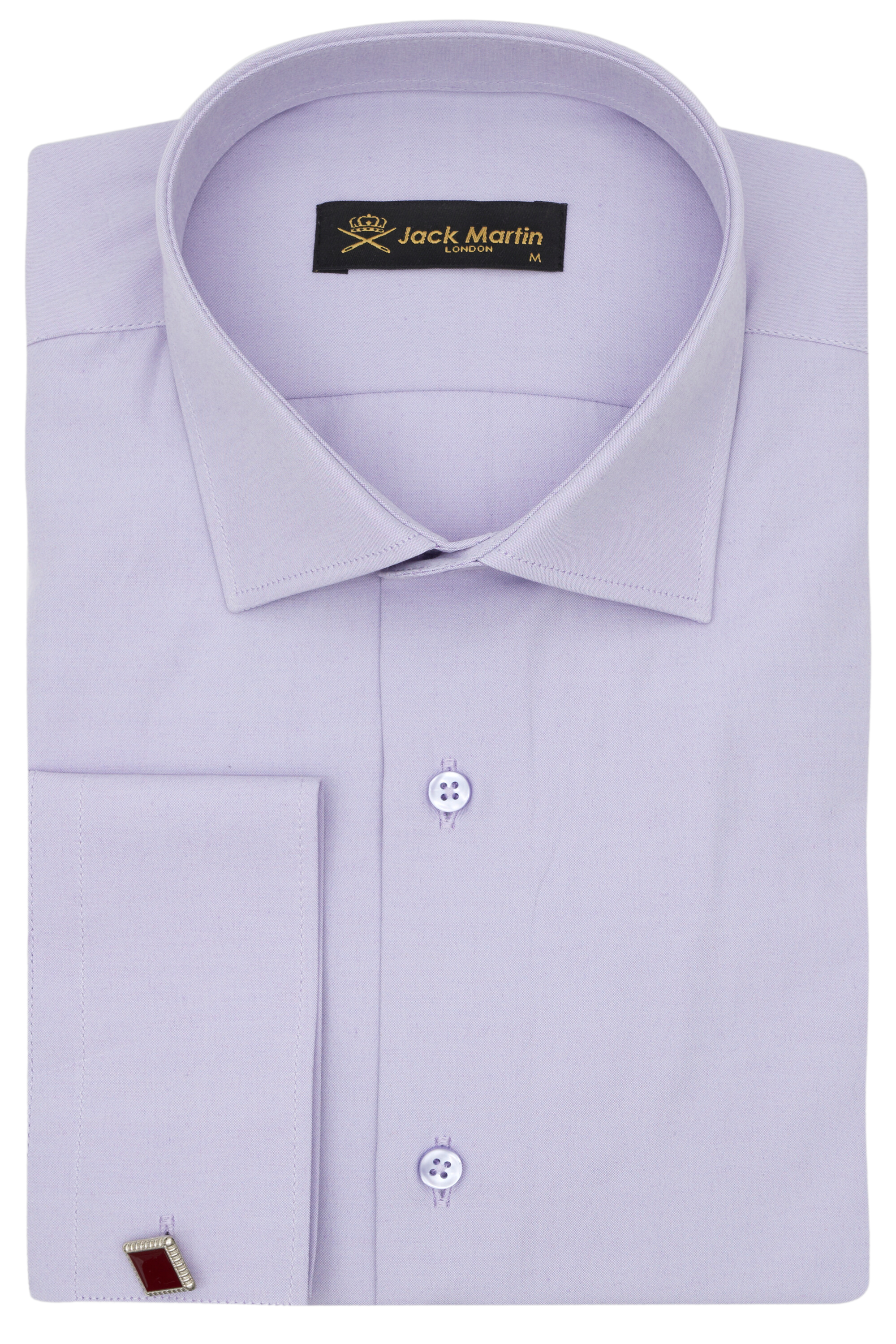 GEORGE - Purple Formal Slim Fit Shirt Cufflinks | Jack Martin GEORGE - Purple Formal Slim Fit Shirt Cufflinks | Jack Martin