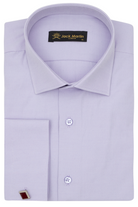 GEORGE - Purple Formal Slim Fit Shirt with Cufflinks - Jack Martin