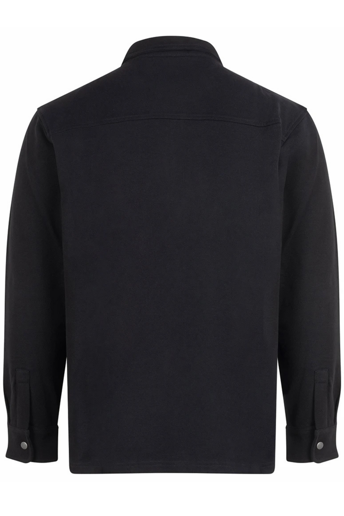Black Piqué Overshirt - Jack Martin