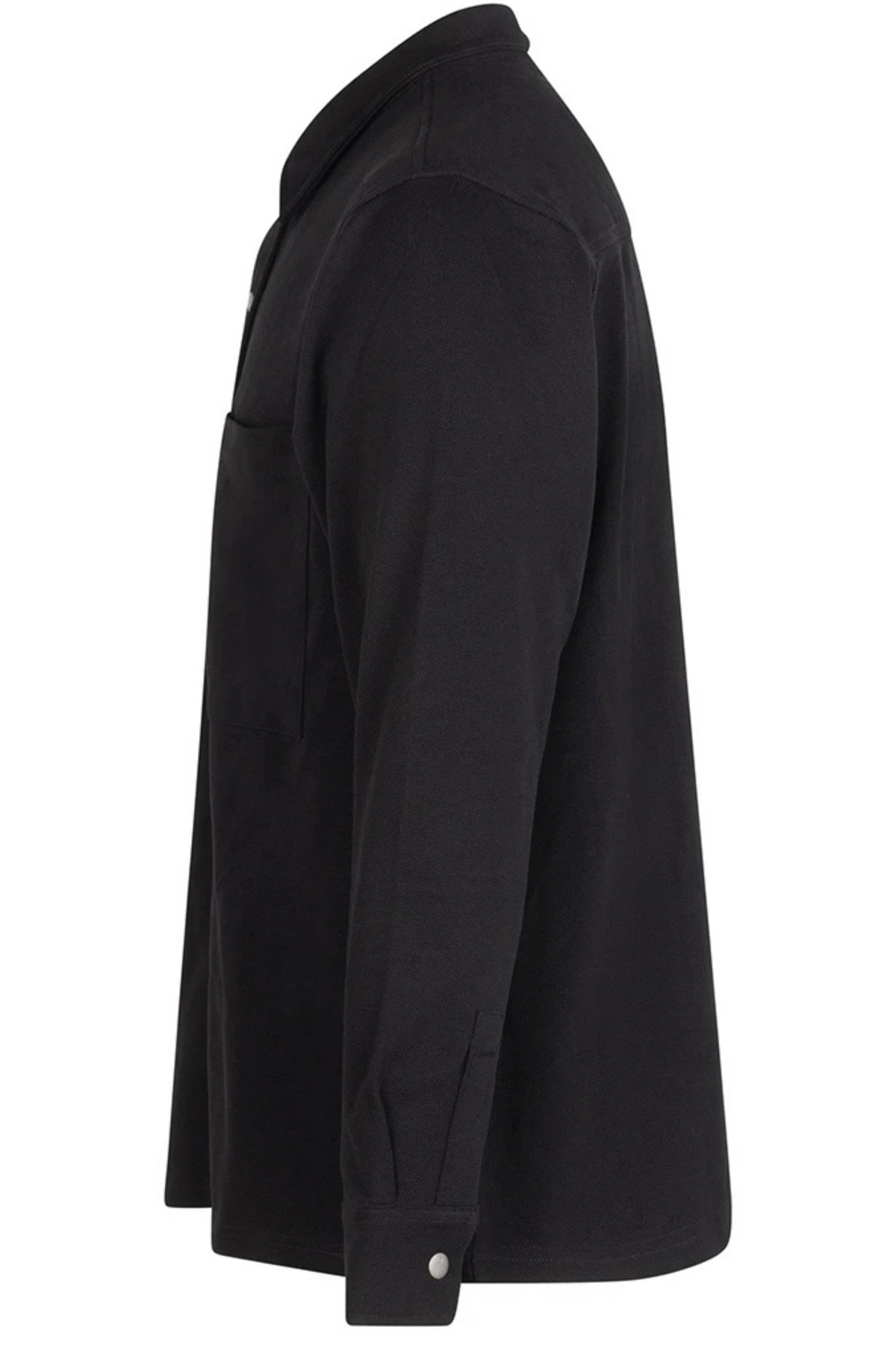 Black Piqué Overshirt - Jack Martin