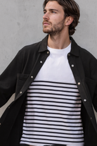 Black Piqué Overshirt - Jack Martin
