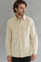 Ecru Piqué Overshirt - Jack Martin