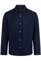 Navy Piqué Overshirt - Jack Martin