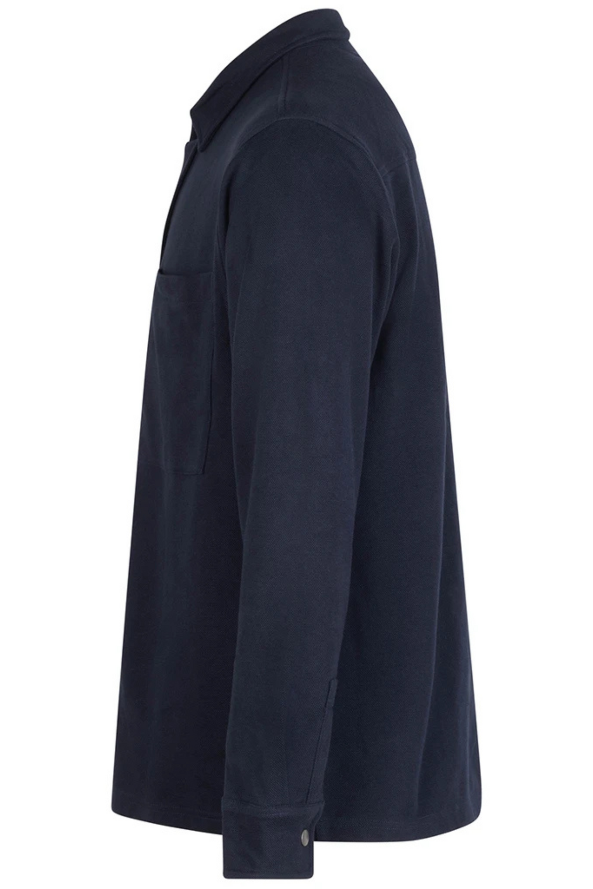 Navy Piqué Overshirt - Jack Martin