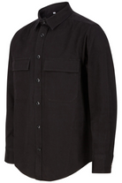 Black Twill Overshirt - Jack Martin