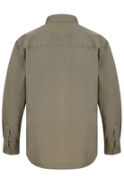 Khaki Twill Overshirt - Jack Martin
