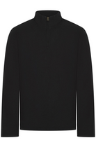 Black Piqué Quarter-Zip - Jack Martin