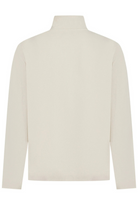 Ecru Piqué Quarter-Zip - Jack Martin