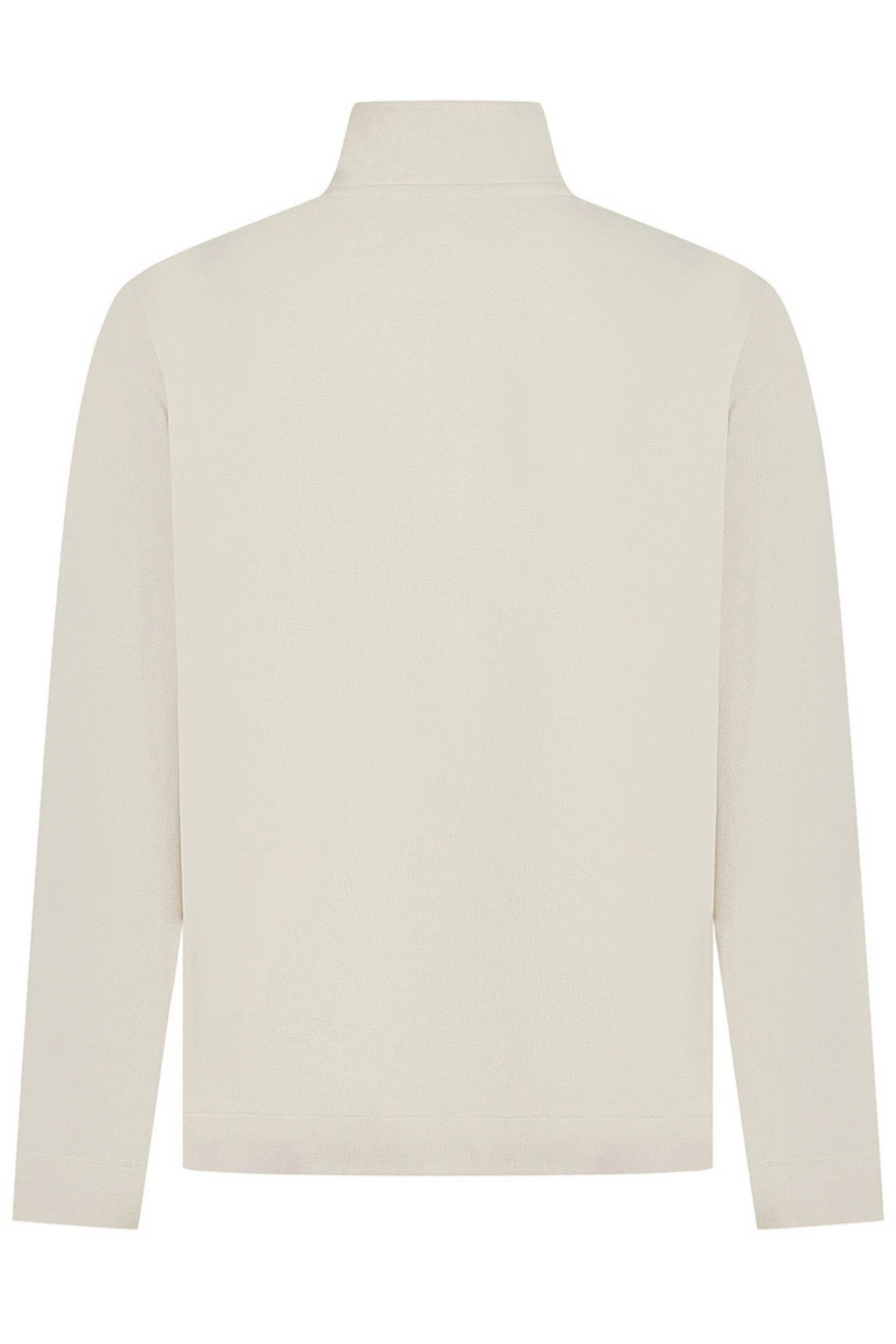 Ecru Piqué Quarter-Zip - Jack Martin