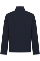 Navy Piqué Quarter-Zip - Jack Martin