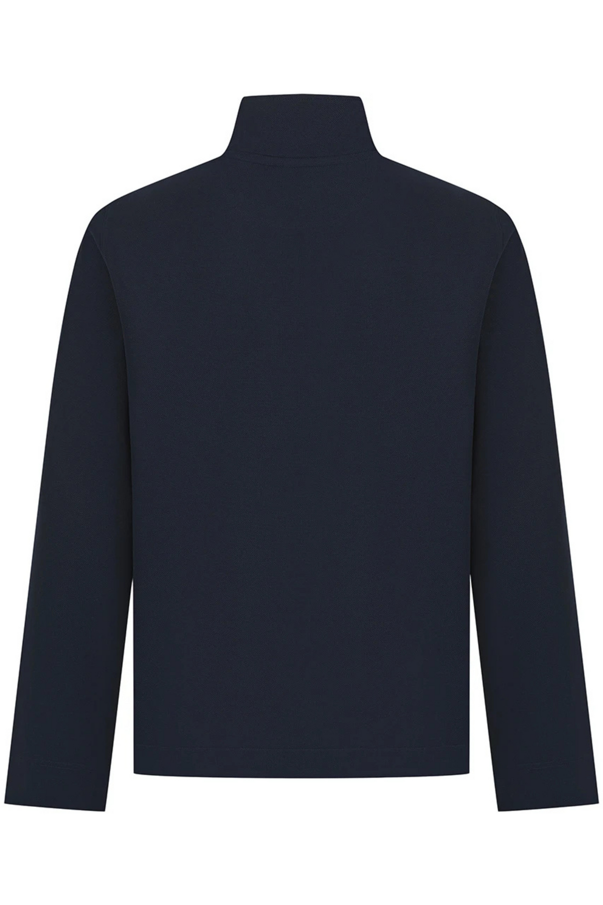 Navy Piqué Quarter-Zip - Jack Martin
