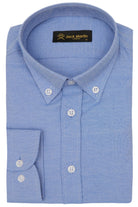 HUGO - Blue Oxford Button Down Casual Shirt - Jack Martin