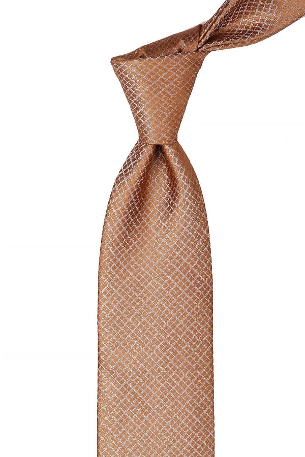 Tie & Hanky Set: Gold Textured Tie & Hanky - Jack Martin