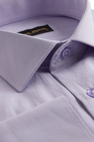 GEORGE - Purple Formal Slim Fit Shirt with Cufflinks - Jack Martin