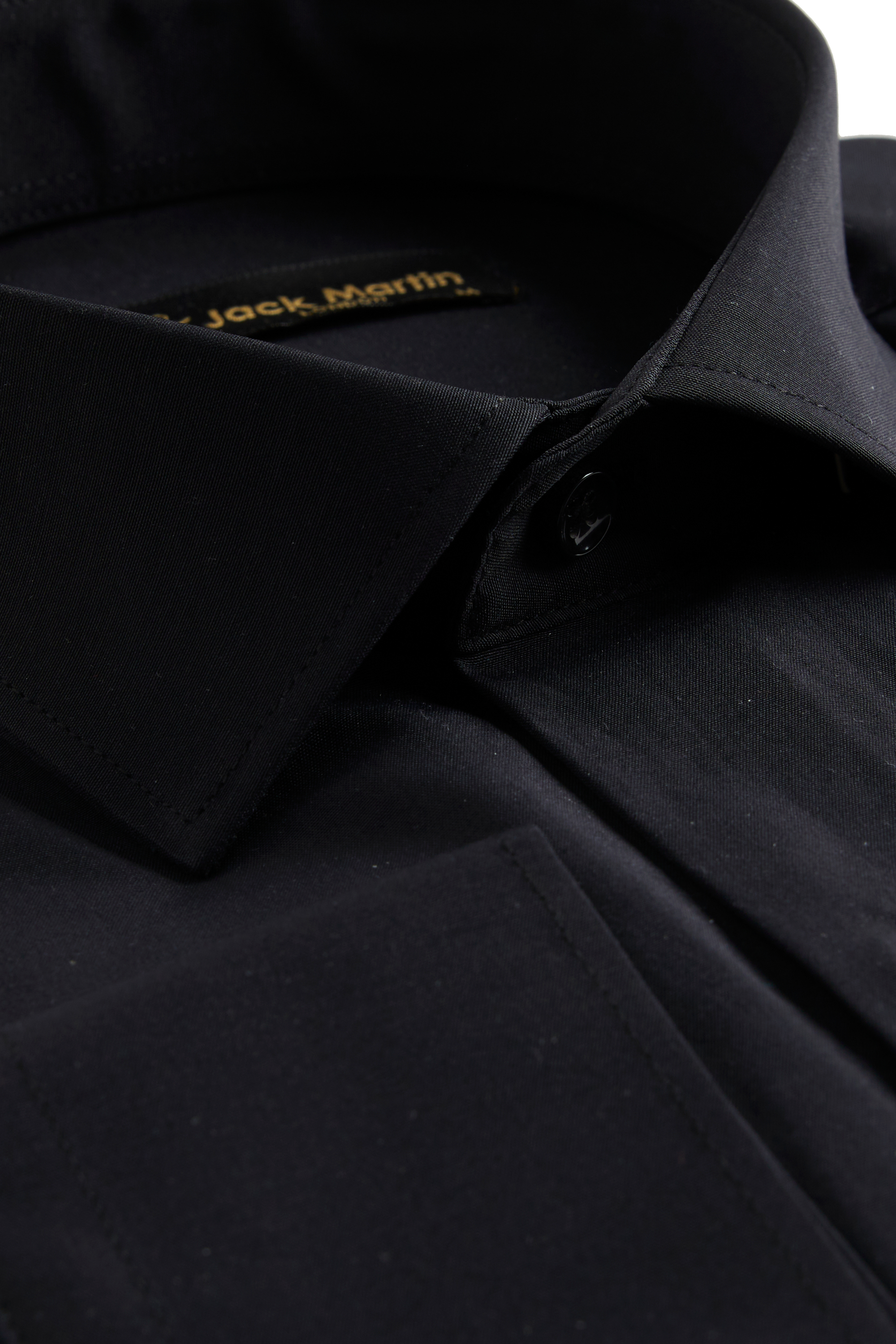 GEORGE - Black Formal Slim Fit Shirt with Cufflinks - Jack Martin